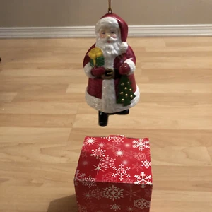 Vintage Santa Claus Bell His Legs Are The Clappers Christmas - Picture 1 of 5