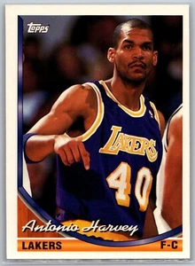 1993-94 Upper Deck #361 Antonio Harvey Los Angeles Lakers NBA Basketball Card - Picture 1 of 2