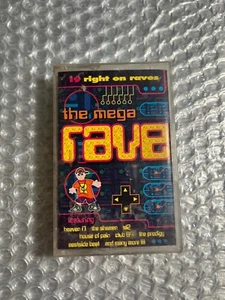 The Mega Rave Audio Cassette Tape Compilation Vintage Retro 1993 - Picture 1 of 5