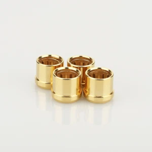 8Stück Audio Kupfer RCA Stecker Kappen Noise Plug Lautsprecherkabel Verbindet - Bild 1 von 10