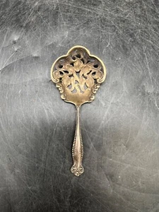 Vintage Towle Canterbury Sterling Silver Almond Treat Tomato Server Spoon Scoop - Picture 1 of 14