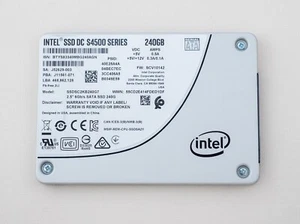 Intel S4500 SSDSC2KB240G7 240GB 2.5" SATA SSD - 100% Health - Picture 1 of 1