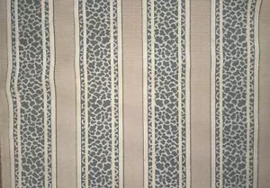 COWTAN & TOUT Animal Print stripe velvet cotton new 4+ yards - Picture 1 of 3