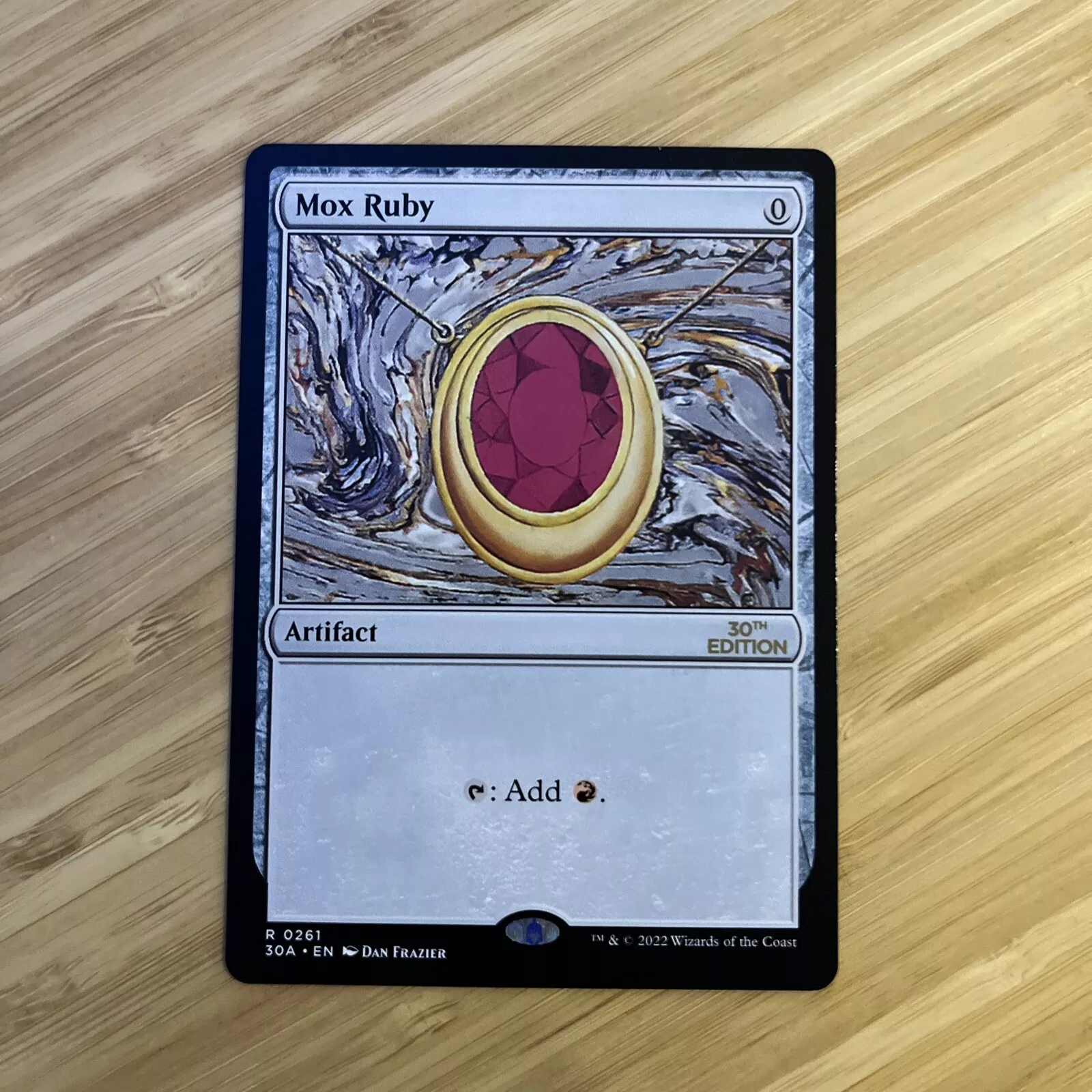 Mox Ruby 2023 30th Anniversary Edition #261 Base Price Guide Mox Ruby 2023 30th Anniversary Edition #261 Base Price Guide