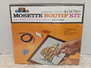 Vintage Mosette Boutif Kit By Craft Master M-172 Yacht NEW SEALED - Picture 1 of 5