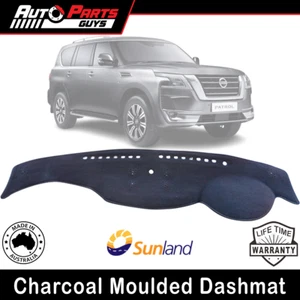 Fits Nissan Patrol Y62 2013 2014 2015 2016 2017 2018 - 2022 Charcoal Dashmat - Picture 1 of 3