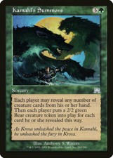Kamahl's Summons | MtG Magic Onslaught | English | Near Mint