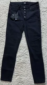 Paige Hoxton Ankle Exposed Bf Evening Willow Distressed NWT $219 Size 29 Jeans - Picture 1 of 16