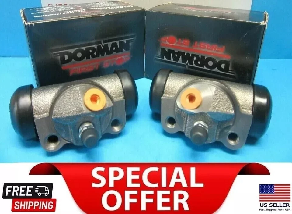 Nuevos cilindros de rueda de freno de 2 tambores traseros para OEM # 2620735 AMC FORD Jeep Dodge Foto 1 de 4
