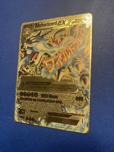 Pokémon Mega Mcharizard EX Gold Foil Card 230 Hp - Picture 1 of 6