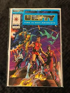 Unity Time Is Not Absolute #0 Comic Book August 1992 Valiant Comics - Bild 1 von 1