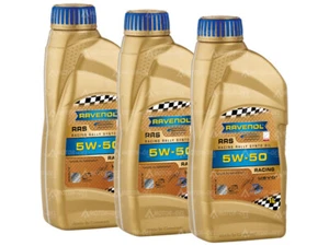 3 (3x1) Liter RAVENOL RRS Racing Rallye Synto SAE 5W-50 , Made in - Bild 1 von 1
