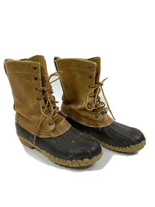 Vintage LL Bean Damen Maine Jagdschuh Schnürstiefel Entenstiefel Größe 7 - Bild 1 von 12
