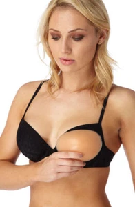 Silicone Gel Bra Inserts Breast Enhancer (Silicone Secrets) - Picture 1 of 7