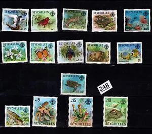 # SEYCHELLES - MNH - NATURE - BIRDS - TURTLES - REPTILES - BUTTERFLIES - INSECTS - Foto 1 di 1