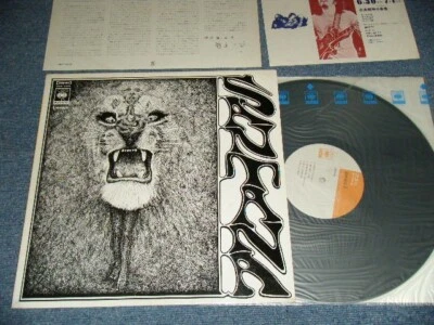 SANTANA  JAPAN 1970 SONP-50179 NM LP+1973 LIVE Flyer SANTANA - Image 1 of 4