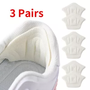 3pair/6pcs Insoles Patch Heel Pads for Sport Shoes Back Sticker Adjustable Size - Picture 1 of 13