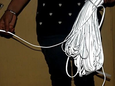 12mm Reflective Sew-On Tape - 3m Silver Trim for Safety Wear, DIY Clothing, PPE - Image 1 of 4