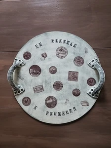 Pierre Bounaud French Artisan Handmade Large Cheesboard Charcuterie Tray Signed - Picture 1 of 11
