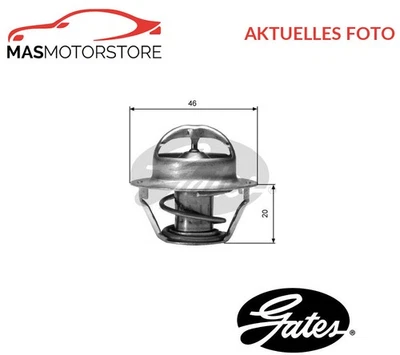 KÜHLFLÜSSIGKEIT KÜHLER THERMOSTAT GATES TH03088G1 P FÜR NISSAN MICRA I - Image 1 of 4