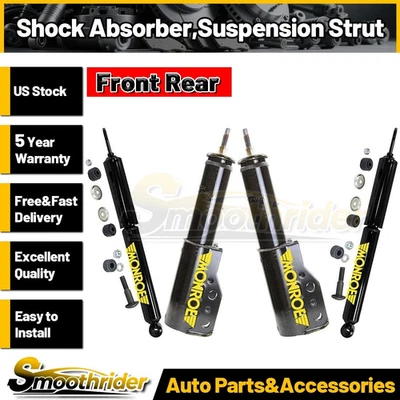 Monroe 4pcs Front Rear Set Shock Strut For 1982-1985 1986 Chevrolet Camaro 2.5L - Image 1 of 4