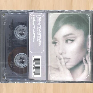 CLEAR CASSETTE---- ARIANA GRANDE PosItions TAPE pov 34+35 motive DOJA CAT 0909 - Picture 1 of 2