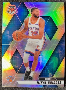 2024-25 Mosaic #41 Mikal Bridges SILVER. New York Knicks - Picture 1 of 2