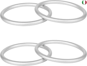 Jubaopen 4 Pcs Anello per Imbracatura in Alluminio 6061 Anello Porta Facia per - Foto 1 di 7