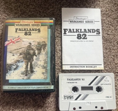 Falklands 82 - Commodore 64 - 1985 - Software Services - Tested Complete  - Image 1 of 3