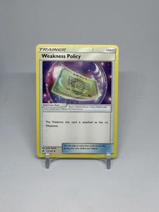 Weakness Policy 126/147 SM Burning Shadows Trainer Pokemon Card NM/LP - Picture 1 of 3