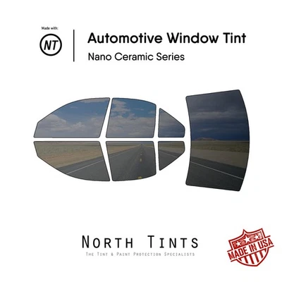 Película de tinte de ventana precortada nano cerámica para Volkswagen Jetta 1999-2005 sedán Foto 1 de 4