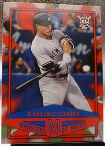 2018 Topps BL Ministers Of Mash Giancarlo Stanton #267 New York Yankees NM/MT - Picture 1 of 2