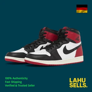 Jordan 1 Retro High OG Black Toe Reimagined DZ5485-106 | Unisex Sneaker Neu OVP - Bild 1 von 4