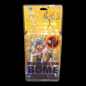 MON-SIEUR BOME COLLECTION Oni-Musume II Repaint Ver. PVC Figure Kaiyodo Japan - Picture 1 of 6