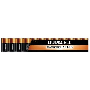 Duracell Coppertop D Alkaline Batteries, 12-Pack - Picture 1 of 5