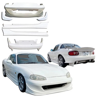 ModeloDrive FRP GVAR Body Kit 7pc MX-5 (NB2) for Miata Mazda 01-05 modelodrive_ - Image 1 of 4