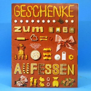 Geschenke zum Aufessen Verlag für die Frau 1983 DDR Weihnachten Backen Kochen L - Picture 1 of 1