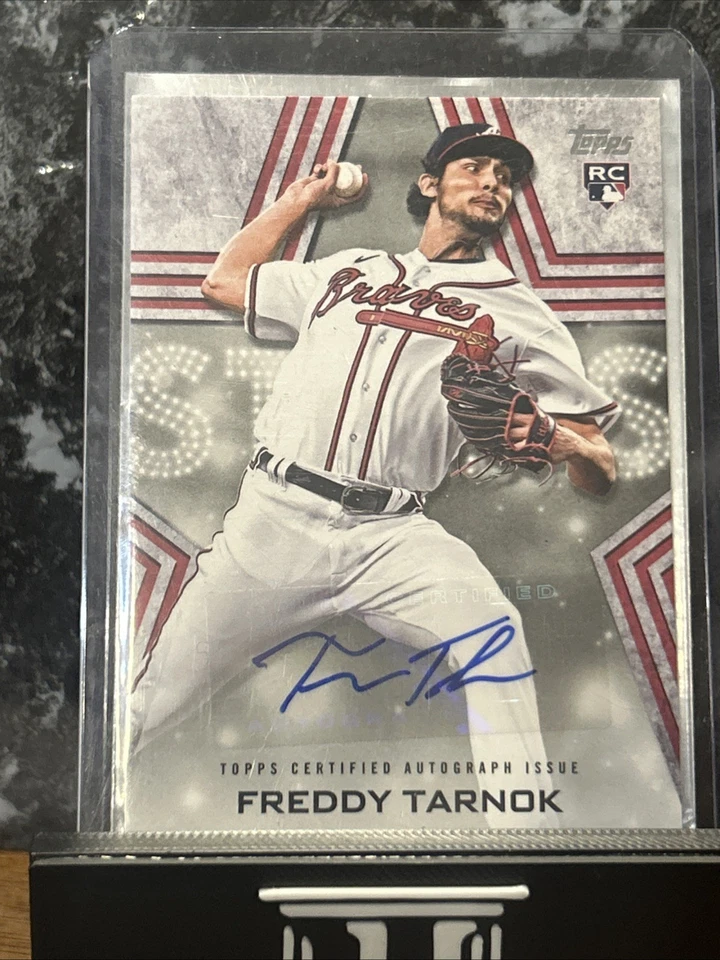 🔥Freddy Tarnok 2023 Topps Auto Baseball Stars RC Atlanta Braves🔥 - Image 1 of 1