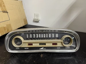 60 61 62 63 Ford Falcon Instrument Cluster Ranchero Chrome 1960-1963 OEM - Picture 1 of 5