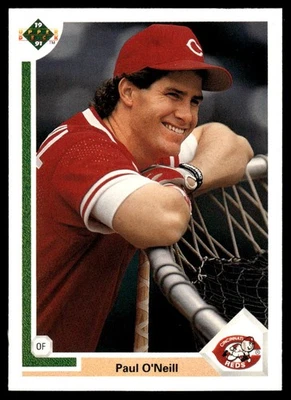 1991 Upper Deck #133 Paul O'Neill - Image 1 of 2