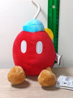 *ENVÍO GRATUITO* 5" ROJO BOB-OMB Super Mario Peluche Sanei-Co World of Nintendo Foto 1 de 4