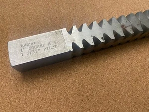 KEYWAY PUSH BROACH CUTTER 1” SQUARE duMONT H.S.S. !!!! - Picture 1 of 5
