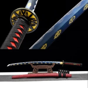 Espada Samurai Japón Hecha a Mano Real KATANA 1095 Acero al Carbono Full Tang Hoja Afilada - Imagen 1 de 24