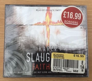 🌟FAITHLESS🌟KARIN SLAUGHTER🌟5X CD AUDIO BOOK🌟FRANCIE SWIFT🌟UK🇬🇧SELLER🌟 - Foto 1 di 4