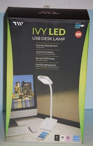 "Yellow" Ivy LED USB Desk Lamp by TW Lighting - Picture 1 of 7