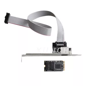 Tarjeta LAN de red etérica M.2 clave B/M-Key 1 g Gigabit 1000 Mbps chips Intel I210AT - Imagen 1 de 9
