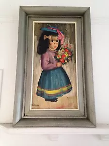 Abruzzen Harold Stephenson Gemälde Little "Estrolita" Ölgemälde 60er Jahre - Bild 1 von 6