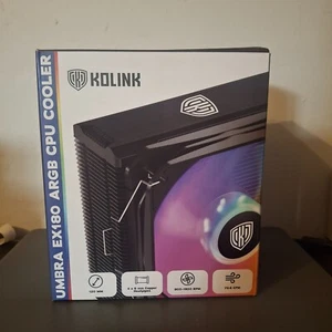 Kolink Umbra EX180 ARGB CPU Cooler 120mm - Afbeelding 1 van 5