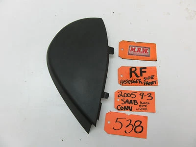 ADEQUADO PARA 04-11 SAAB 9-3 TAMPA DO PAINEL DIREITO TAMPA DO PAINEL DA PORTA PRETA RH R CONVERSÍVEL - Imagem 1 de 2
