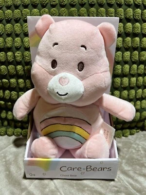 CLOUDCO ENTERTAINMENT Care Bears Jubelbär 12" pastellrosa Plüschtier Kollektion NEU & VERPACKT Geschenk